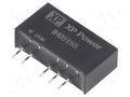 Converter: DC/DC; 2W; Uin: 5VDC; Uout: 15VDC; Uout2: -15VDC; SIP; THT XP POWER IH0515S