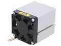 Heatsink: extruded; natural; L: 50mm; W: 50mm; H: 50mm; 1.38K/W; 12VDC FISCHER ELEKTRONIK LAM/5K/50/12V