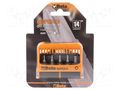 Kit: screwdriver bits; hex key; Kit: universal magnetic holder BETA BE860PE/A10