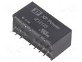 Converter: DC/DC; 3W; Uin: 9÷18VDC; Uout: 12VDC; Iout: 250mA; SIP; THT XP POWER IZ1212SA