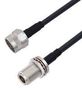 RF COAX CABLE, N PLUG-N BHD JACK, 4FT LCCA30174-FT4