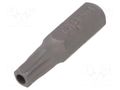 Screwdriver bit; Torx® with protection; T25H; Overall len: 25mm BETA BE861RTX/27