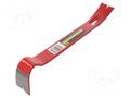 Clamp; flat tip; L: 380mm; W: 35mm; for nails; spring steel; crowbar C.K CK-T4310