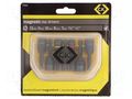 Kit: screwdriver bits; 6-angles socket; HEX 1/4",HEX 3/8"; 7pcs. C.K CK-T4514