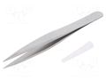 Tweezers; 123mm; for precision works; Blade tip shape: sharp C.K CK-T2347