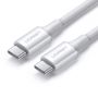 Ugreen US300 USB-C - USB-C PD QC FCP cable 100W 5A 480Mb/s 2m - white, Ugreen 6957303865529 6957303865529