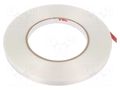 Tape: electrical insulating; W: 9mm; L: 55m; Thk: 0.165mm; acrylic 3M 3M-1339-9-55