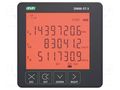 Meter: network parameters; on panel; digital,mounting; LCD; 0.5% F&F DMM-5T-3