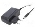 Power supply: switching; mains,plug-in; 5VDC; 2.1A; 12W; 79% XP POWER VEL12US050-EU-JA