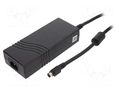 Power supply: switching; 12VDC; 12.5A; Out: KYCON KPPX-4P; 150W XP POWER VES150PS12