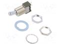 Switch: toggle; Pos: 2; SPST; ON-OFF; 6A/125VAC; 4A/30VDC; M20 NKK SWITCHES M2011BB1W01