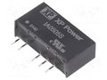 Converter: DC/DC; 1W; Uin: 5VDC; Uout: 5VDC; Uout2: -5VDC; Iout: 100mA XP POWER IA0505S