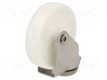 Transport wheel; Ø: 100mm; W: 24mm; H: 125mm; torsional; polyamide RADER MX100NAHS