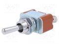 Switch: toggle; Pos: 2; SPST; ON-OFF; 15A/125VAC; 15A/30VDC NKK SWITCHES S301T
