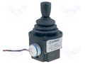 Joystick; 2- axes; 5kΩ; IP65; ±2%; Elect.life: 5000000cycles APEM 4R28-2S1E-55-00
