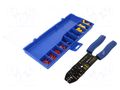 Kit: for crimping push-on connectors, terminal crimping; box BM GROUP BM80411