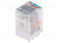 Relay: electromagnetic; 4PDT; Ucoil: 60VDC; Icontacts max: 6A; CR-M ABB CR-M060DC4LG