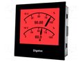 Ammeter; digital,mounting; 0÷4A,20mA; ±0.5%; on panel; LCD; 0÷50°C TDE INSTRUMENTS DPM72-MPPA