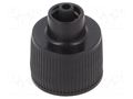 Cap for dispensing bottle; black; Mounting: Luer Lock FISNAR FIS-EALLC18