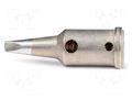 Tip; flat; 2.4mm; for gas soldering iron; 3pcs. WELLER WEL.WLTDF24IBU75