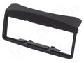 Radio frame; Fiat; 1 DIN; black ACV RAM-40.569