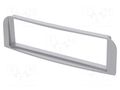 Radio frame; Alfa Romeo; 1 DIN; silver ACV RAM-40.540
