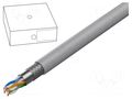 Wire; SF/UTP; 4x2x26AWG; 6; stranded; Cu; LSZH; grey; 100m DIGITUS DK-1633-P-1