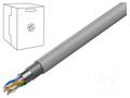 Wire; SF/UTP; 4x2x26AWG; 6; stranded; Cu; LSZH; grey; 305m DIGITUS DK-1633-P-305