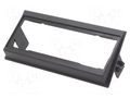 Radio frame; Volvo; 1 DIN; black ACV RAM-40.662