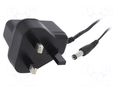 Power supply: switching; mains,plug-in; 9VDC; 0.55A; 5W; 78% XP POWER VEL05US090-UK-JA