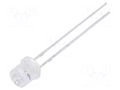 CRLED; red; 5mm; 1120mcd; 140°; Front: flat; 12VDC; No.of term: 2 OPTOSUPPLY OSR5MA57E1A-CR14