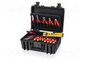 Kit: general purpose; for electricians; 24pcs. KNIPEX KNP.002134HLS2