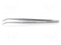 Tweezers; 150mm; Blades: curved; Blade tip shape: sharp; universal KNIPEX KNP.923436