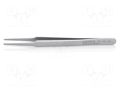 Tweezers; 118mm; Blade tip shape: rounded; universal KNIPEX KNP.925223