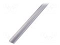 Bracket; natural; 2m; aluminium; for profiles,LINEA20 TOPMET TOP-C6060000