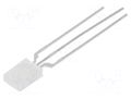 LED; red/green; rectangular; 2x5x7mm; 14mcd; 8mcd; 110°; Front: flat LUMEX SSL-LX2579IGW
