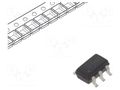 IC: digital; NOT; Ch: 1; CMOS; SMD; SOT23-5; 0.8÷2.7VDC; -40÷85°C TEXAS INSTRUMENTS SN74AUC1G14DBVR