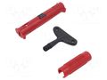 Kit: assembly of F-connectors; 3pcs. LOGILINK PC-WZ0062