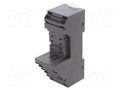 Relays accessories: socket; PIN: 8; for DIN rail mounting OMRON PYF-08-PU-L