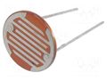 Photoresistor; 500mW; 30÷50kΩ; 560nm; THT; ØLED: 20mm; 500VDC NTE Electronics 02-LDR22