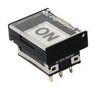 PB SWITCH, SPDT, 5A, 250V, GREEN, PANEL UB16VA001