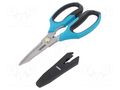 Scissors; 208mm; Application: for kevlar fibers cutting PHOENIX CONTACT PH-1139725