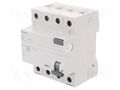 RCD breaker; Inom: 25A; Ires: 30mA; Poles: 3+N; 230/400VAC; IP20 SIEMENS 5SV3342-6