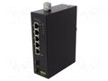 Switch Ethernet; unmanaged; Number of ports: 7; 24÷57VDC; 14W WAGO 852-1417