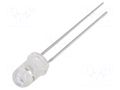 CRLED; yellow; 5mm; 3000mcd; 60°; Front: convex; 5÷20VDC OPTOSUPPLY OSY5PA5B61A-CR14
