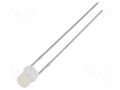 LED; white cold; 3mm; 330÷500mcd; 140°; Front: flat; 2.9÷3.6VDC OPTOSUPPLY OSW5YK34E2A