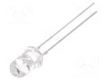 CRLED; blue; 5mm; 3000mcd; 60°; Front: convex; 5.5÷20VDC OPTOSUPPLY OSB5SA5B61A-CR14