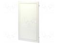 Enclosure: for modular components; IP40; plaster embedded; white ETI POLAM ETI-ECG42