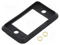 Socket gasket; SLIM; black; 29mm; Gasket: silicone CLIFF CP299812