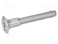 Locking pin; with locking,with knob; stainless steel; Ø: 6mm ELESA+GANTER GN113.10-6-60